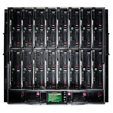 HP BladeSystem cClass c7000 Sin-Phase 10U Enclosure (up to 16 c-class Blades)(incl 6 HE RPS(full),10 Fans(full)  and amp  16 Insight Control Environment Lic)