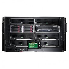 HP BladeSystem cClass c3000 Sin-Phase 6U Enclosure (up to 8 c-class Blades)(incl 4 RPS(up to 6),6 Fans(full),DVD,1xOnbrd Adm(up to 2) and amp ICE Trial Lic)
