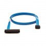 2M External Infiniband (SFF8470) to Mini SAS (SFF8088) 1x SAS Cable (for use with external SAS tape drives and SAS autoloaders)