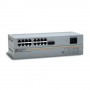 Allied Telesis 16x10/100Mbps + 100FX (SC)  Port unmanaged switch, internal power supply