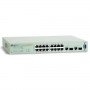 Allied Telesis 16x10/100 Websmart switch + 2 SFP/1000T Combo Ports (VLAN group, Port Trunking, Port Mirroring, QoS) rackmount hardware included