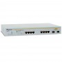 Allied Telesis 8 port 10/100/1000TX WebSmart POE switch with 2 SFP bays