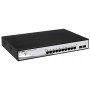 D-Link DGS-1210-10P, Gigabit Smart III Switch, 8x10/100/1000Base-T PoE, 2xcombo 1000Base-T/MiniGBIC (SFP)