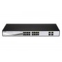 D-Link DGS-1210-16, WebSmart Switch, 12x10/100/1000Base-T  and amp  4 combo 1000Base-T/MiniGBIC (SFP) ports