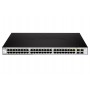 D-Link DGS-1210-48, WebSmart Switch, 44x10/100/1000Base-T  and amp  4 combo 1000Base-T/MiniGBIC (SFP) ports