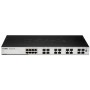 D-Link DGS-3100-24TG,  Managed L2 Gigabit Switch, 8x10/100/1000BASE-T, 16xSFP, 1U