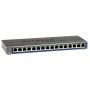 70 16-port 10/100 Mbps switch ProSafe Plus with external power supply and Green features, managed via GUI