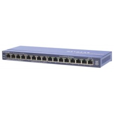70 16-port 10/100 Mbps (8 ports supports PoE) switch with external power supply, PoE budget up to 55W
