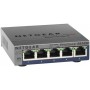 70 5-port 10/100/1000 Mbps ProSafe Plus switch with external power supply and Green features, managed via GUI
