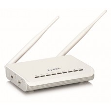 ZyXEL Keenetic Giga Интернет-центр для подключения по выделенной линии Ethernet, с точкой доступа Wi-Fi 802.11n 300 Мбит/с, коммутатором Gigabit Ethernet и многофункциональным хостом USB