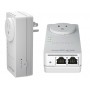 70 Powerline AV Ethernet adapters 200 Mbps bundle 200 Мбит/с with 2 LAN 10/100 Mbps ports, pass-through outlet (2 x XAV2602)