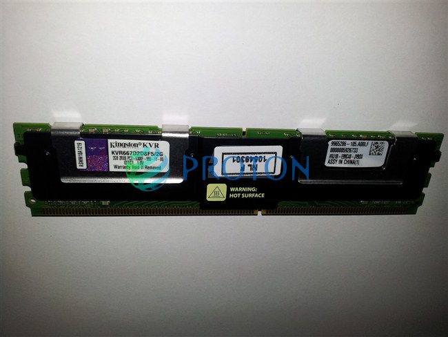 Буферизированная оперативная память Kingston DDR-II FBDIMM 2GB (PC2-5300) 667MHz ECC Fully Buffered x8