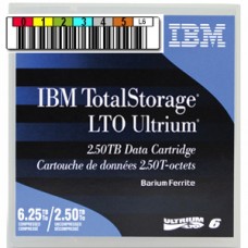 Ленточный носитель (картридж) Imation/IBM Ultrium LTO-6 с наклейкой (data cartridge with barcode label 00V7590L), 2,5/6,25TB
