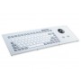 Защищенная клавиатура TKG-083B-TB38-MODUL-PS/2-US/CYR