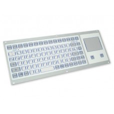 Защищенная клавиатура TKF-085A-TOUCH-FP-PS/2-US/CYR