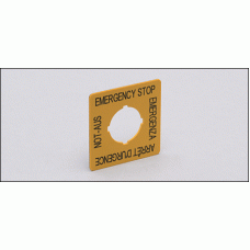 EMERGENCY STOP LABEL (E7003S)