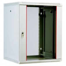 Шкаф телекоммуникационный настенный разборный 15U (600х520) дверь стекло ШРН-М-15.500