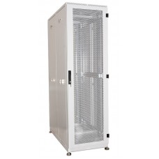 Шкаф серверный напольный 42U (600x1000) дверь перфорированная 2 шт. (3 места)