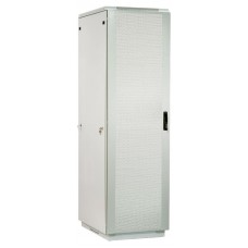 Шкаф телекоммуникационный напольный 42U (600x1000) дверь перфорированная ШТК-М-42.6.10-4ААА (3 места)