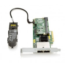 HP Smart Array P411/1GB with Flash BWC Controller RAID 0,1,1+0,5,5+0 (8 link: 2 ext (SFF8088) ports SAS) PCI-E x8, incl. h/h  and amp  f/h. brckts