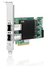 HP Server Adapter, NC552SFP, 2-port/10Gb SFP+ , Emulex