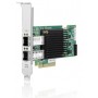 HP Server Adapter, NC552SFP, 2-port/10Gb SFP+ , Emulex