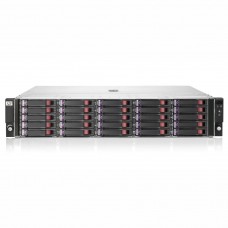 HP D2700 SFF Disk Enclosure (2U, up to 25x 6G SAS/3G SATA drives, 2xI/O module, 2xfans and RPS, 2x0,5m miniSAS cables) replace 418800-B21