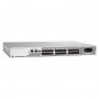 HP Base SAN switch 8/8 (ext. 24x8Gb ports - 8x active Full Fabric ports, soft, no SFP`s) analog AM866A