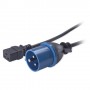 Power Cord [IEC 320 C19 to IEC 309] - 16 AMP/230V  2.5 Meter