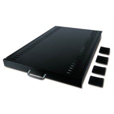 Standard Duty Sliding Shelf (100lbs/45kg) - Black