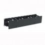 Horizontal Cable Manager, 2U Single Side with Cover