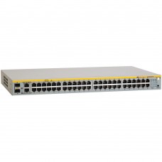 Allied Telesis 48 Port POE Stackable Managed Fast Ethernet Switch with Two 10/100/1000T / SFP Combo uplinks
