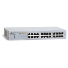 Allied Telesis 24x10/100TX, Layer 2 Switch Unmanaged, 19