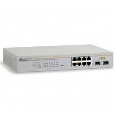 Allied Telesis 8 port 10/100/1000TX WebSmar switch with 1 SFP bays