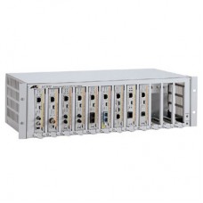 Allied Telesis 12-slot media converter rack-mount chassis with a removable internal universal power supply, Rack Mount Kit