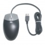 HP USB 2-Button Optical Scroll Mouse  (Carbonite/Silver)
