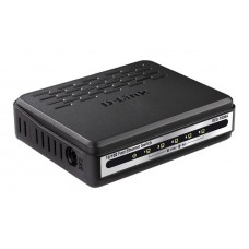 D-Link DES-1005A,  Desktop Switches, Small case, 5x10/100Mbps UTP