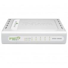 D-Link DGS-1005D, Gigabit Switch, 5x10/100/1000Mbps, with Green Ethernet (replace DGS-1005D/GE)