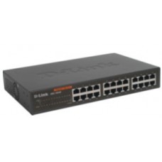 D-Link DGS-1024D/GE, Gigabit Switch, 24x10/100/1000Mbps, with Green Ethernet, Rackmount brackets 19