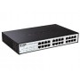 D-Link DGS-1100-24 EasySmart switch 24 10BASE-T/100BASE-TX/1000BASE-T ports compact 11”