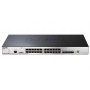 D-Link DGS-3120-24TC, Managed L2+ Gigabit Switch, 20x10/100/1000BASE-T, 4xCombo 1000BASE-T/SFP, 2x10G CX4 for stacking, physical stacking