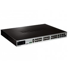 D-Link DGS-3420-28TC L2+ Stackable Management Switch (24-ports 10/100/1000Base-T + 4 Combo 10/100/1000Base-T/SFP + 4-ports SFP+ )