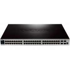 D-Link DGS-3420-52T L2+ Stackable Management Switch, 48x10/100/1000Base-T, 4xSFP+