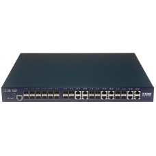 D-Link DGS-3610-26G,  L3 Gigabit Ethernet Switches, 12xSFP, 12Combo 10/100/1000BASE-T/SFP, 2 open slots for 10GE modules