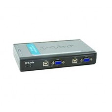 D-Link DKVM-4U, 4 port USB  KVM switch, 4xUSB2.0, 2 in1 USB KVM Cable x 2