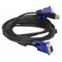 D-Link DKVM-CU5, Cable for KVM Products, 2 in 1 USB KVM Cable, 5m (15ft)