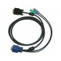D-Link DKVM-IPCB5, All in one SPHD KVM Cable in 5m (15ft) for DKVM-IP1/IP8 devices