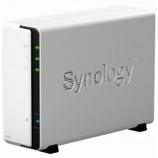 Synology DiskStation DS112 1,6GhzCPU/256Mb/up to 1HDD SATA(3,5' or 2,5')/2xUSB/1eSATA/1GigEth/iSCSI/1xIPcam(up to 8)/1xPS