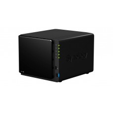 Synology DiskStation DS412+ DC2,13GhzCPU/1Gb/RAID0,1,10,5,5+spare,6/up to 4hot plug HDDs SATA(3,5' or 2,5')/3xUSB/1eSATA/2GigEth/iSCSI/1xIPcam(up to 20)/1xPS