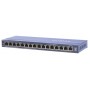 70 16-port 10/100 Mbps (8 ports supports PoE) switch with external power supply, PoE budget up to 55W